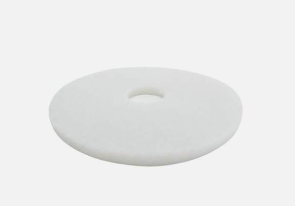 Witte pad 20x406 mm