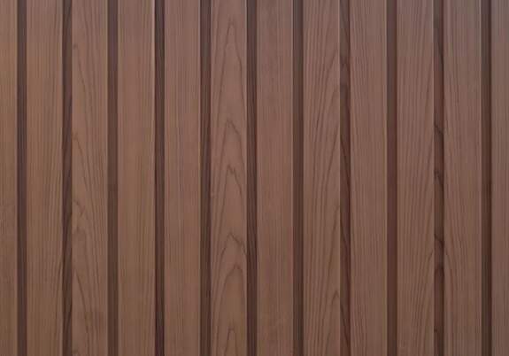 WPC buiten wandpanelen Teak