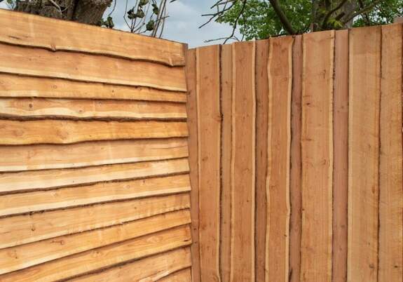 Eiken boomkant en Déclassé planken